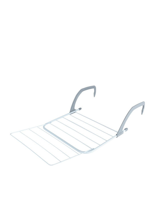 Vilde Metallic Folding Hanging Clothes Drying Rack with Hanging Length 4.6m