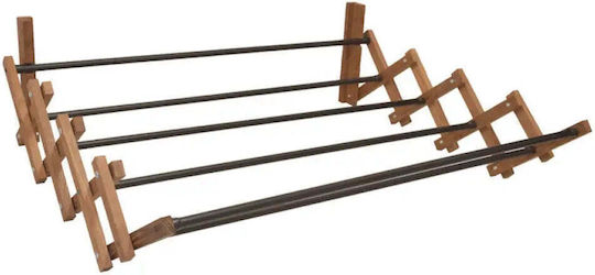 Sepio Uscătoare De Rufe Pliabilă De Perete Cu Lungimea Suportului De Uscare A Hainelor 4.8m