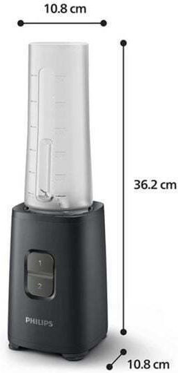 Philips 3000 Series Blender Cu Cană Din Plastic 600 Ml 350w Negru