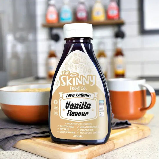 The Skinny Food Co Сладкарска сироп Skinny Syrup с вкус на Ванилия Без захар 425мл