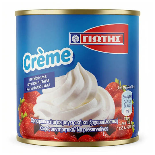 Γιώτης Κρέμα Σαντιγί με Γεύση Βανίλια 250gr