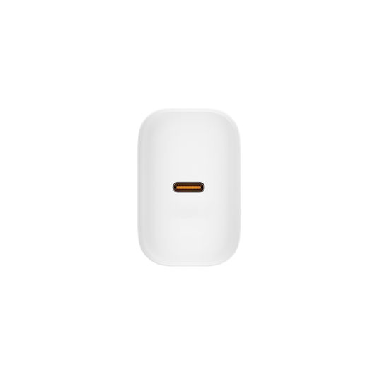 Element Φορτιστής GaN με Θύρα USB-C και Καλώδιο USB-C - Lightning 20W Power Delivery Λευκός (CH-150PD)