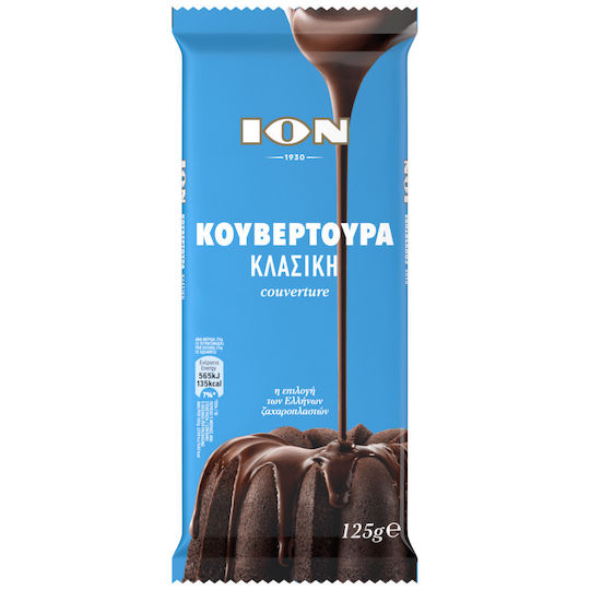 ION Шоколад Готвене На Черен Шоколад 125гр