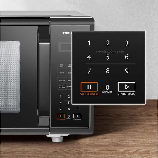 Toshiba Mikrowellenherd 23Es Schwarz
