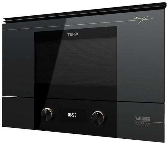 Teka Ml 82 Vg Εντοιχιζόμενος Φούρνος Μικροκυμάτων με Grill 22lt Γκρι