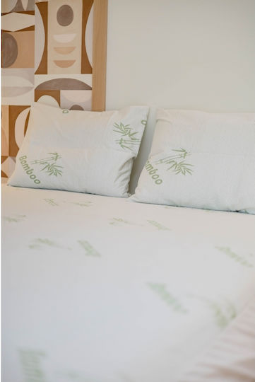 Sidirela Protective Cover Queen with Skirt Green 160x200+30cm