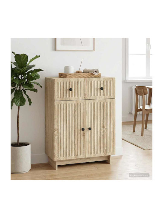 Ντουλάπι Τοίχου Sonoma 66x34.5x90εκ.