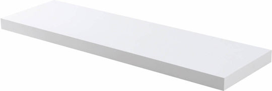 Homea White Wall Shelf 75x22.8x3.4cm