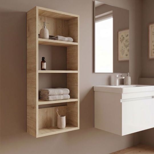 Raft de Perete Rafina Stejar Sapphire 40x15x90cm Raft de Perete Rafina Stejar Sapphire 40x15x90cm