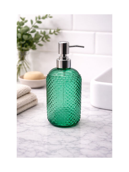 Dream House Κύκλους Dispenser Γυάλινο Πράσινο 450ml
