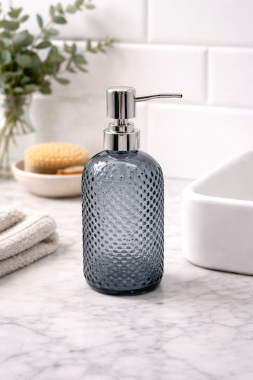 Glasspender Transparente Graue Kreise 450ml Gute Qualität
