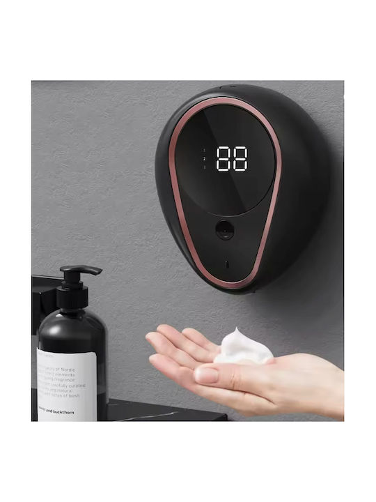Montat pe perete Dispenser Dozator Plastic cu Distribuitor Automat Alb 300ml