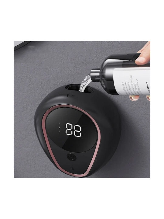 Montat pe perete Dispenser Dozator Plastic cu Distribuitor Automat Alb 300ml
