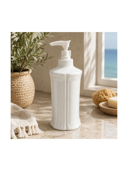 White Porcelain Dispenser