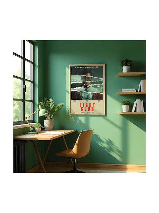 Poster Fight Club Mischief.mayhem.soap Mv013 40cm X 50cm