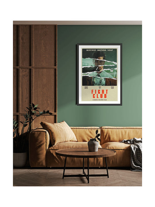 Poster Fight Club Mischief.mayhem.soap Mv013 40cm X 50cm