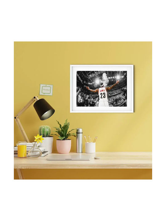 Poster NBA Lebron James Cavaliers Snk216 40cm X 50cm