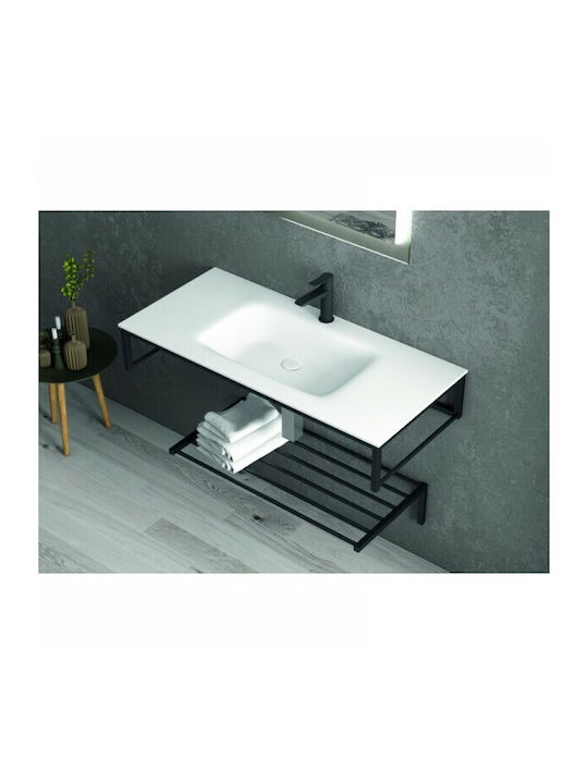 Karag Eloise 60 Încorporat Chiuvetă din Material Sintetic 60x46x16cm Alb