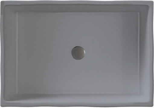 Sanitec Castello Надеждна мивка от синтетичен материал 52x39cm Anthracite