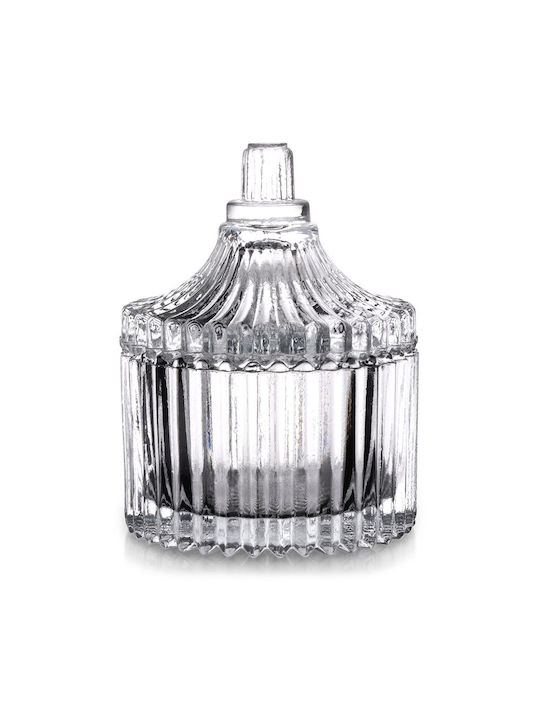 Koopman Koopman Allgemeine Verwendung Glas Transparentes Vasen mit Deckel 80ml 1 Stück