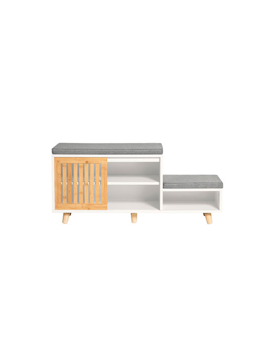 Entry Furniture White 100x45x35cm
