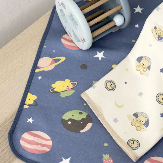 Nima Ecru Swaddle Blanket 55x75cm