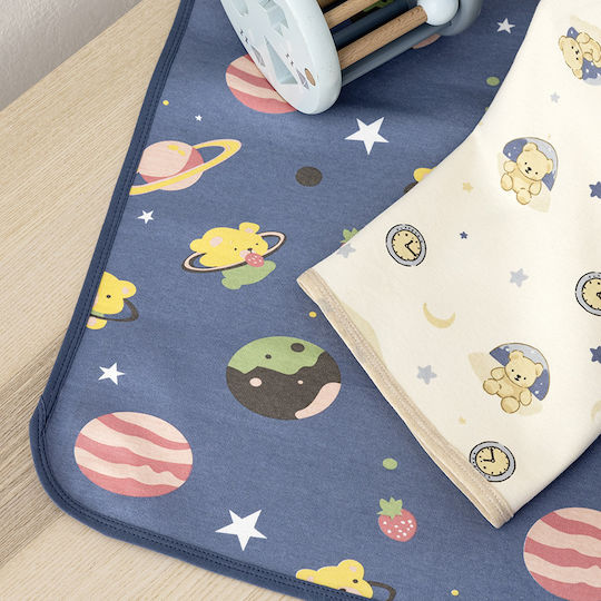 Nima Ecru Swaddle Blanket 55x75cm