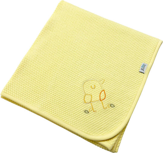 Bunny Bebe Прегръщаща Пелена Yellow Жълт 80x90см.