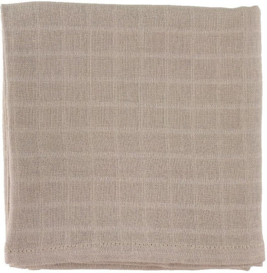 Cam Cam Copenhagen Lierre Baby Burp Cloths from Muslin Beige 70x70cm 3 Pieces
