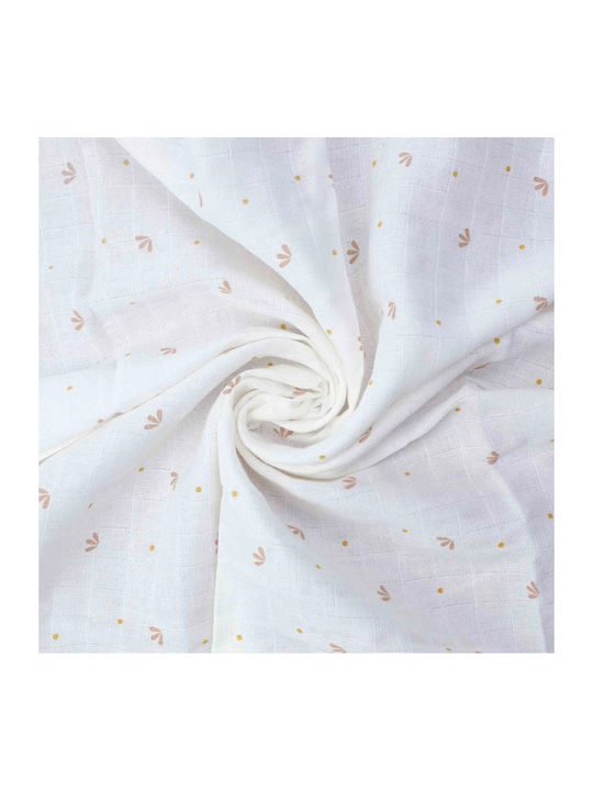 Trois Kilos Sept Muslin Shoulder Burp Cloths Multicolour 70x70cm. 3pcs