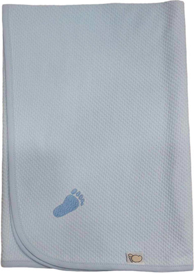 Figlio Bino Swaddle Wrap Sky Blue Blue 80x75cm.