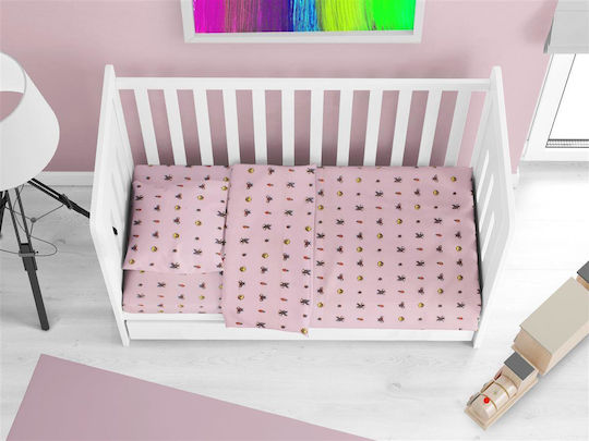 Dimcol Flanell-Kuscheldecke Pink Rosa 80x80cm.