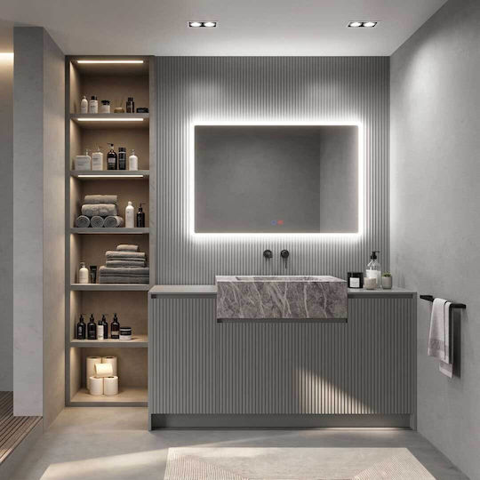 Imex PRAG014/100 Τετράγωνος Led από Μέταλλο