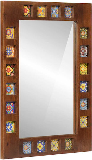 vidaXL Ορθογώνιος από Μασίφ Ξύλο 50x70cm vidaXL Ορθογώνιος από Μασίφ Ξύλο 50x70cm
