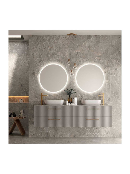 Imex Oglindă Rotundă De Baie Cu Lumini LED