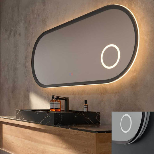 Imex RIMI040/120GCB Καθρέπτης Led 120x60cm Γκρι Imex RIMI040/120GCB Καθρέπτης Led 120x60cm Γκρι
