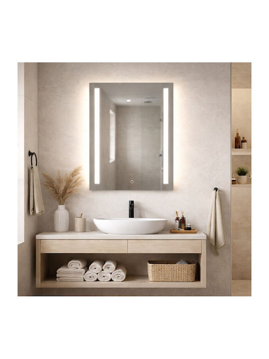 Savvopoulos Venice Ii Bathroom Mirror Led Touch 50x70cm