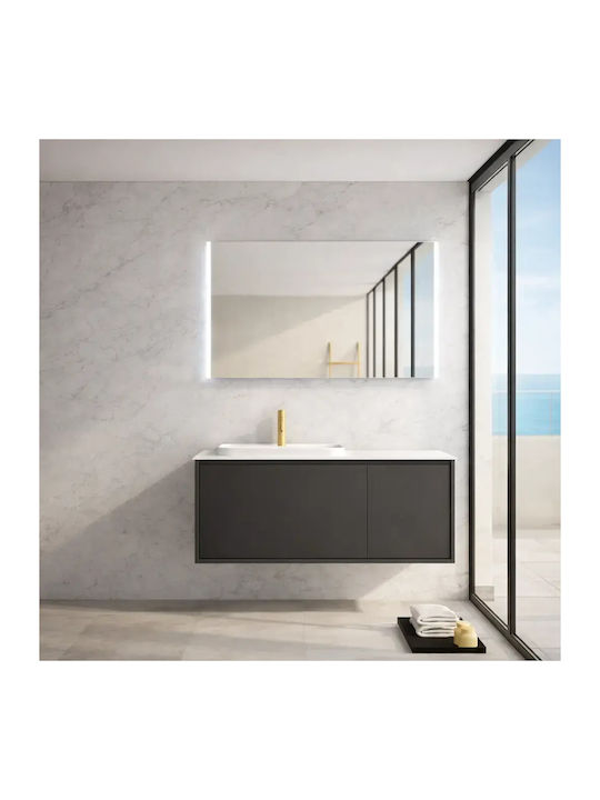 Savvopoulos Selina Καθρέπτης Μπάνιου Led Αφής 120x70cm