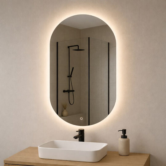 Savvopoulos Capsule 8011-11 Καθρέπτης Led Αφής 50x90cm