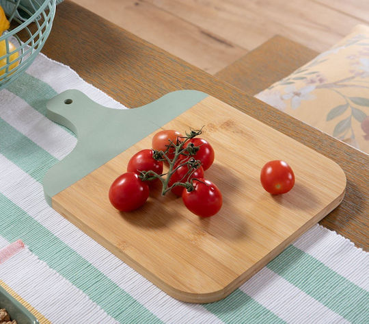 Ξυλο Κοπής Bamboo Fred 2τεμάχια Nef-nef Homeware Grün 33x23x1,5+28x18x1,5