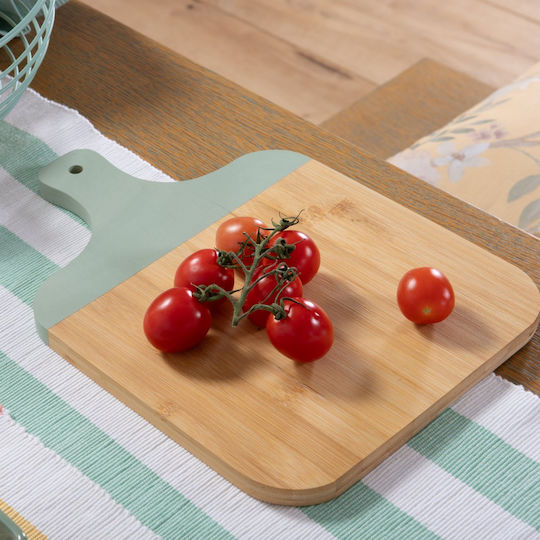 Ξυλο Κοπής Bamboo Fred 2τεμάχια Nef-nef Homeware Grün 33x23x1,5+28x18x1,5
