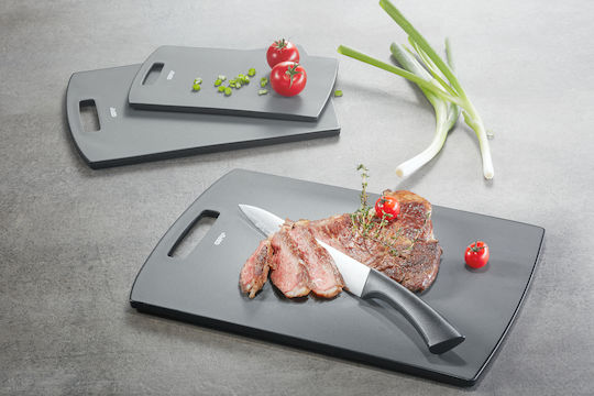 Gefu Rectangular Plastic Chopping Board Gray 24x15cm