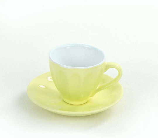 SteweHome Set Tassen Tee Keramik Mehrfarbig 165ml 12Stücke