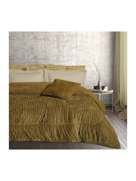 Das Home Bettbezug Einzelbett 160x220cm 1180 Gelb