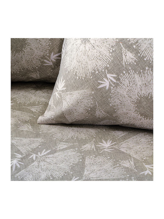 Beauty Home Single Quilt Set 160x230cm Art 12567 Olive 12567PMMO 2pcs