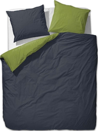 Vesta Home Пухено Единично 160x230бр Micro Green-Dark Blue 300 г/м²Gsm 12.5 togs Togs