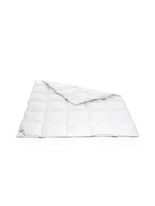 Green Future Bettdecke Doppelbett Daunen 200x220cm Weiß