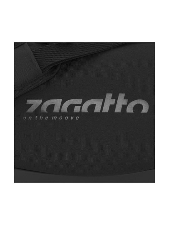 Zagatto Schultertasche für Fitnessstudio Schwarz