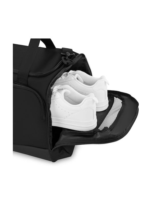 Zagatto Schultertasche für Fitnessstudio Schwarz
