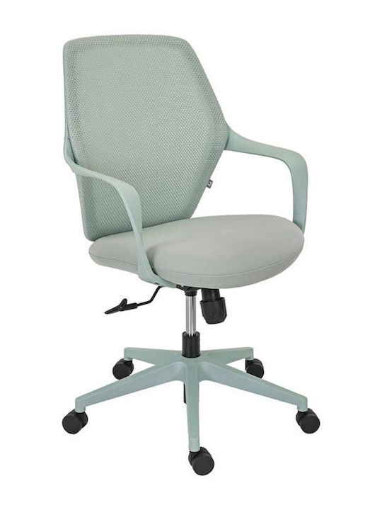 Fylliana Fl921 Офис Стол С Подлакътници Зелен